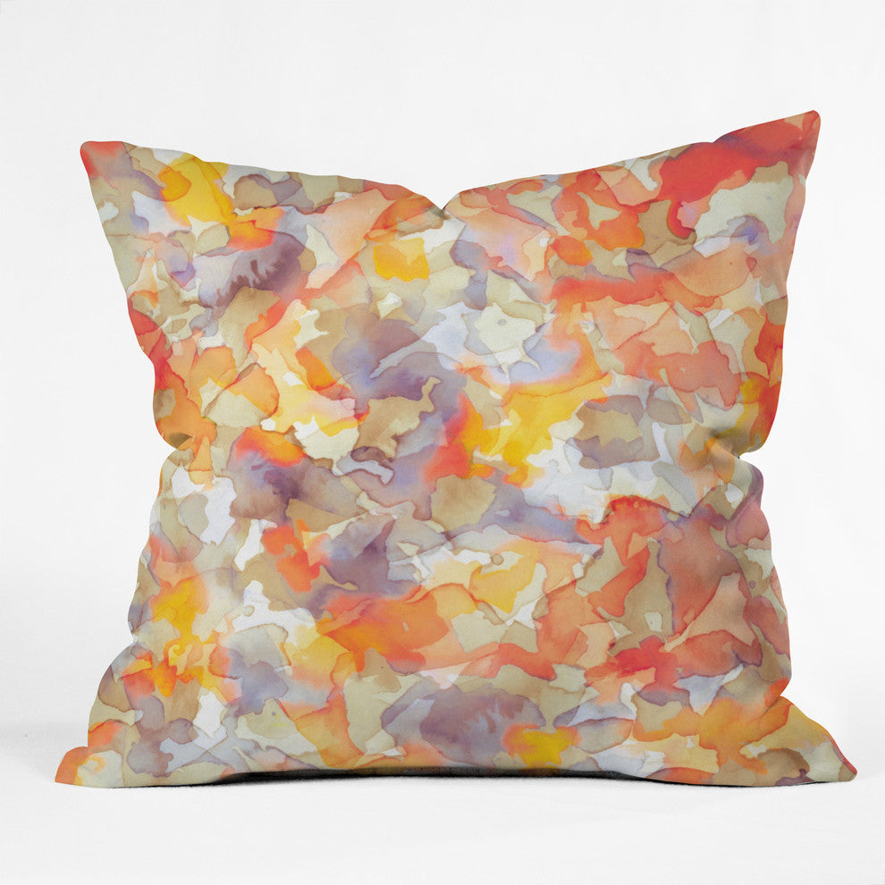 Jacqueline Maldonado Flutter Throw Pillow, 18"x18"