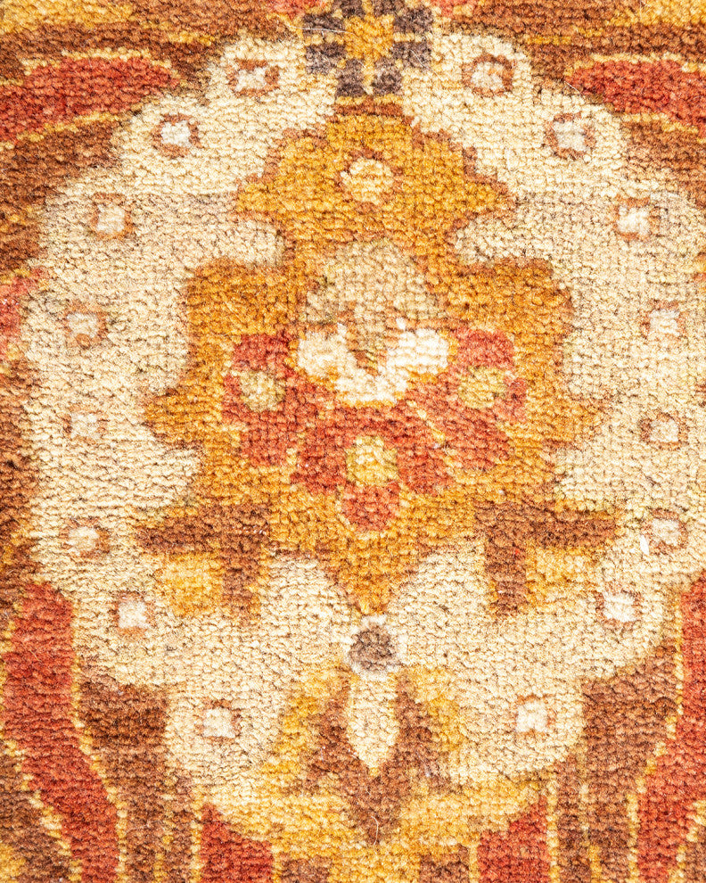 Mogul, One-of-a-Kind Hand-Knotted Area Rug Orange, 8'4"x10'3"