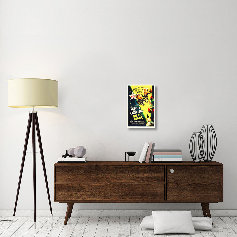 "Abbott & Costello - Go To Mars" Canvas by Hollywood Photo Archive, 14x22"