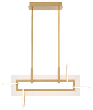 Inizio 1-Light 15.5" Chandelier, Gold