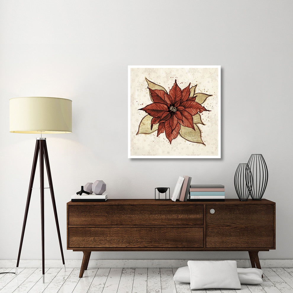 "Holiday Gem III" Digital Paper Print by Janelle Penner, 38"x38"