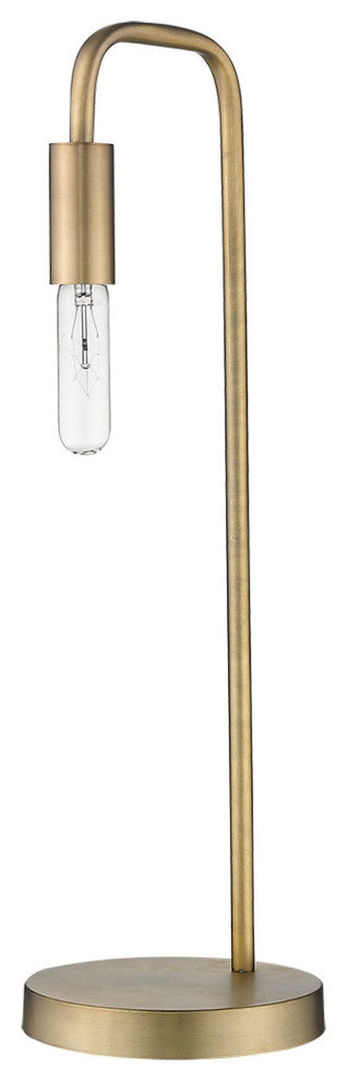 Acclaim Lighting TT80026 Perret 26" Tall Arc Table Lamp - Aged Brass