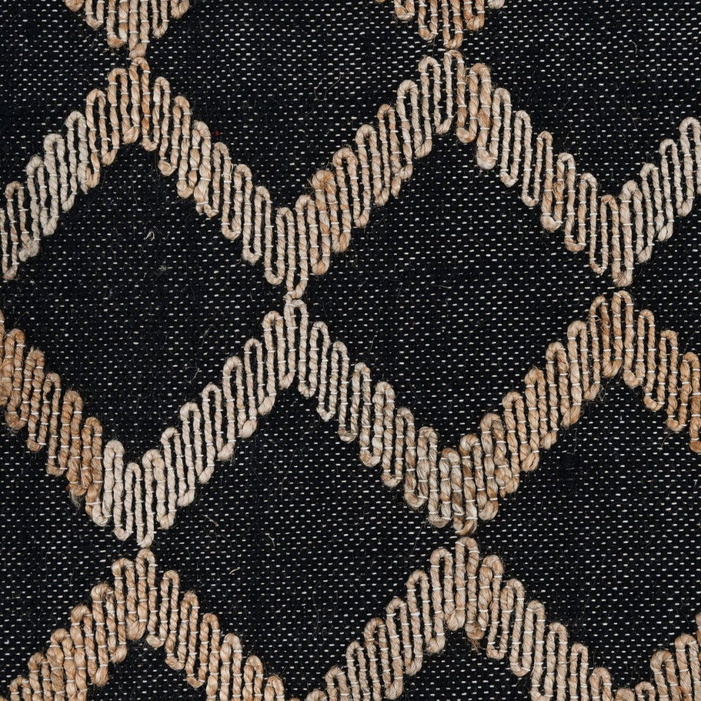 Classic Home Gobi Black/Natural 8x10 Rug