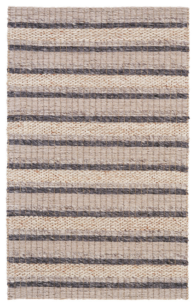 Weave & Wander Genet Rug, Natural/Multi, 3'6"x5'6"
