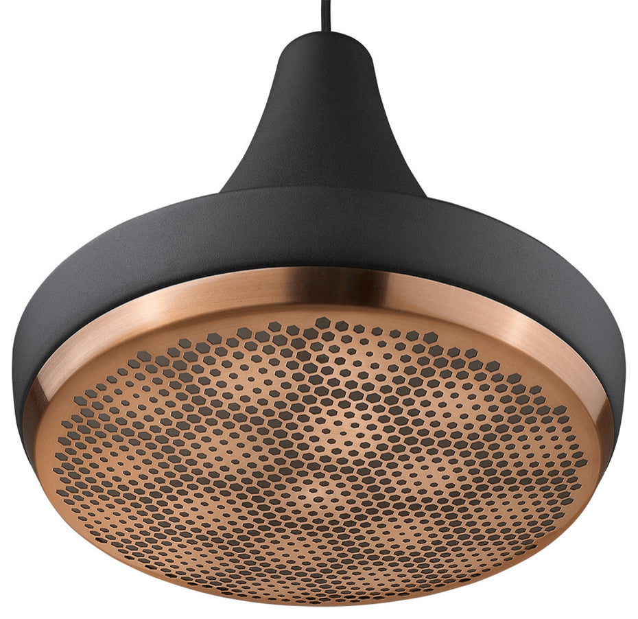 Tholos 1-Light Matte Black Pendant
