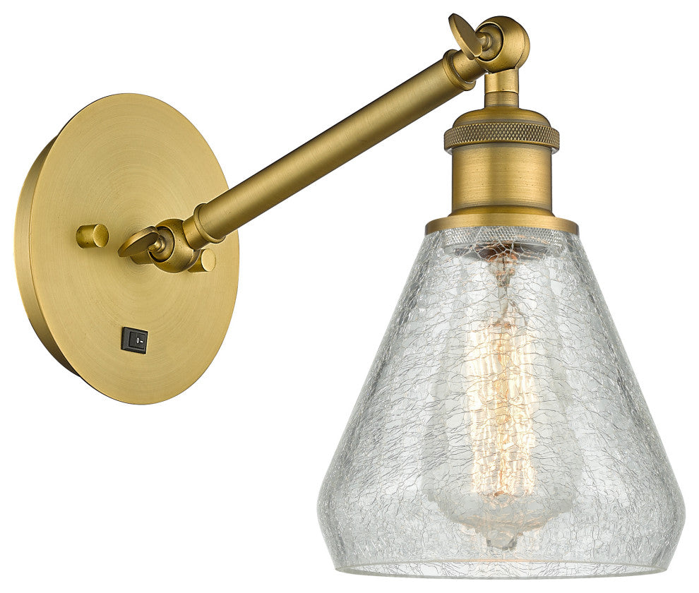 Innovations 317-1W-BB-G275-LED 1-Light Sconce, Brushed Brass