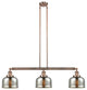 Innovations Lighting 213-Ac-S-G78 3 Light 40" Island Light