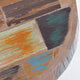 Reclaimed Wood End Table, Multi, 16" X 16" X 22"