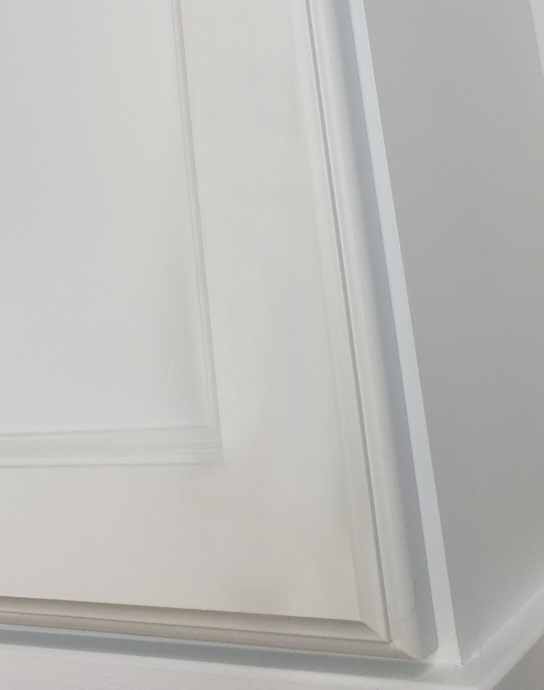 Ashland On the Wall White Cabinet 49.5h x 15.5w x 5.25d