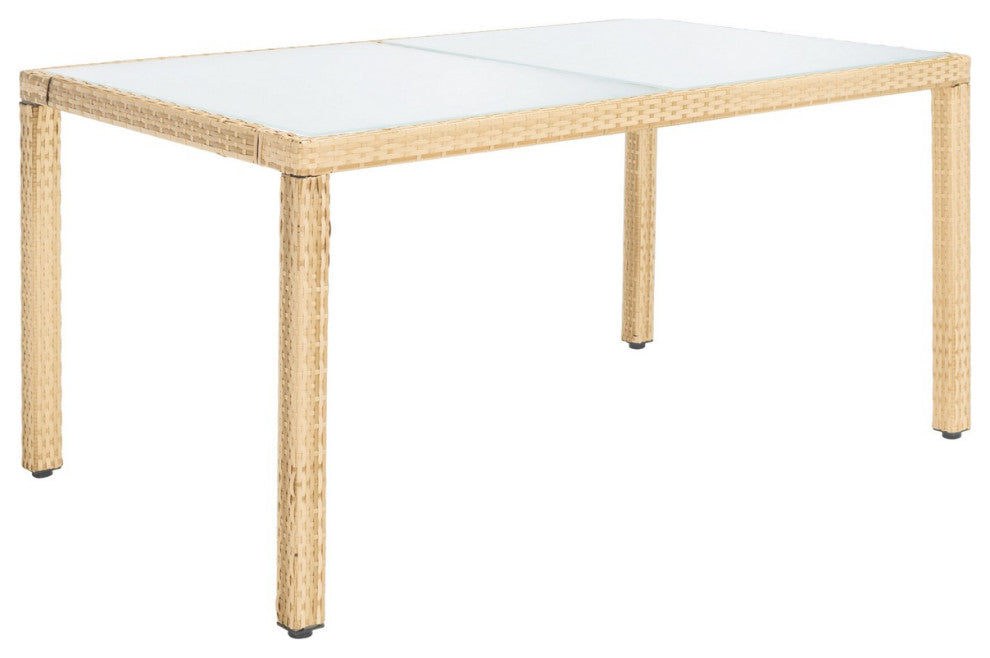 Safavieh Jolin Dining Set, Natural / White