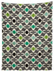Deny Designs Karen Harris Coming  Undone In Succulent Dark Tapestry