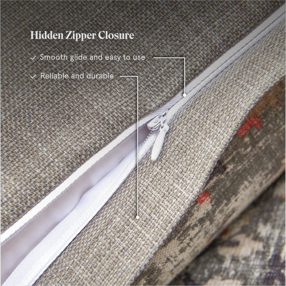 3-Piece Carmen Vintage Kilim Duvet Cover Set, Super King