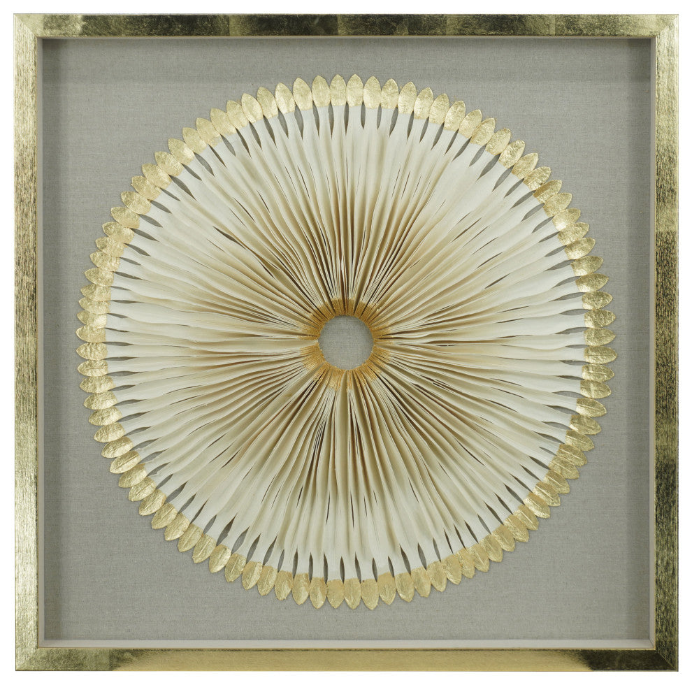 Abstract Paper Quilling Art Shadow Box Wall Decor