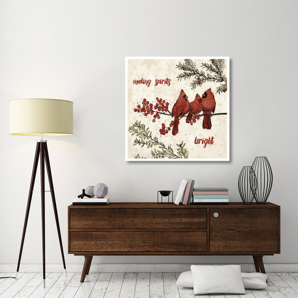 "Holiday Gem I" Digital Paper Print by Janelle Penner, 42"x42"