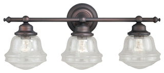 Huntley 3-Light Vanity Oil Rubbed Bronze