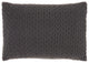 Mina Victory ET299 Throw Pillow, Charcoal, 14"X20"