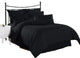 Black Stripe King 4-Piece Bed Sheet Set
