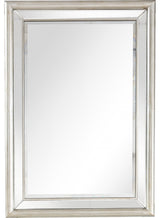 Silver Leaf Antiqued Mirror