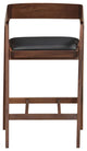 Mid - Century Modern Padma Counter Stool Black - Brown