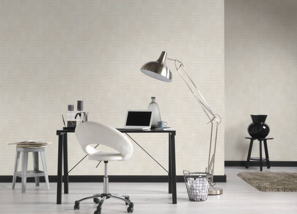 Sample, Geometric Textured Wallpaper Featuring Honeycomb Pattern, 374241
