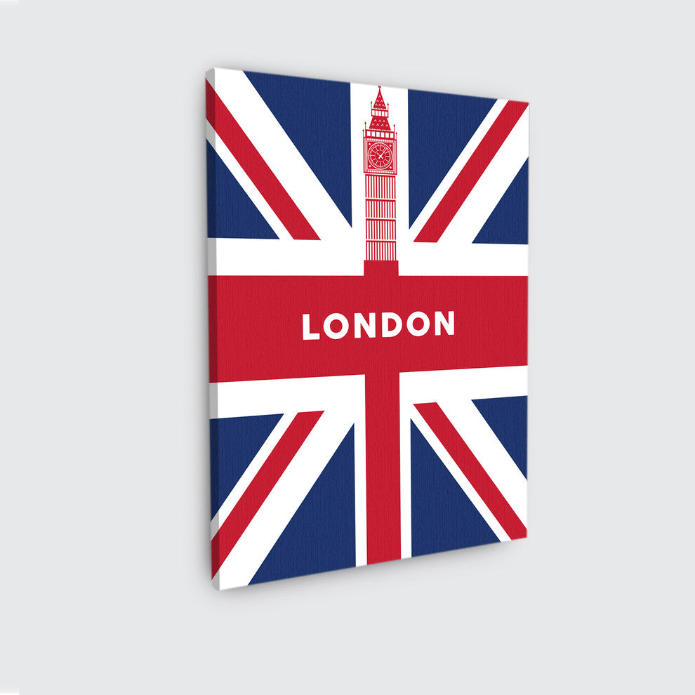 "See You Again, London" Canvas Art, 11"x16"