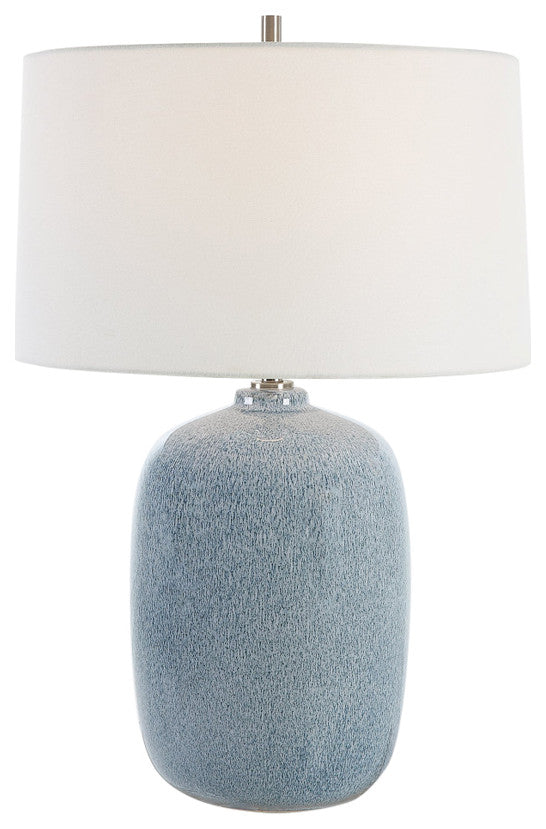Uttermost Jubilee Sky Blue Table Lamp
