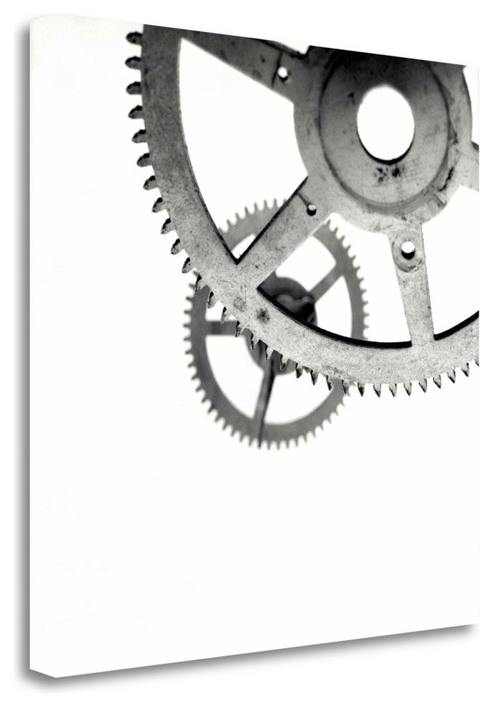 "Retro - Gears - 9" By Alan Blaustein, Giclee Print on Gallery Wrap Canvas