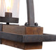 Atwood 5 Light Rustic Linear Chandelier