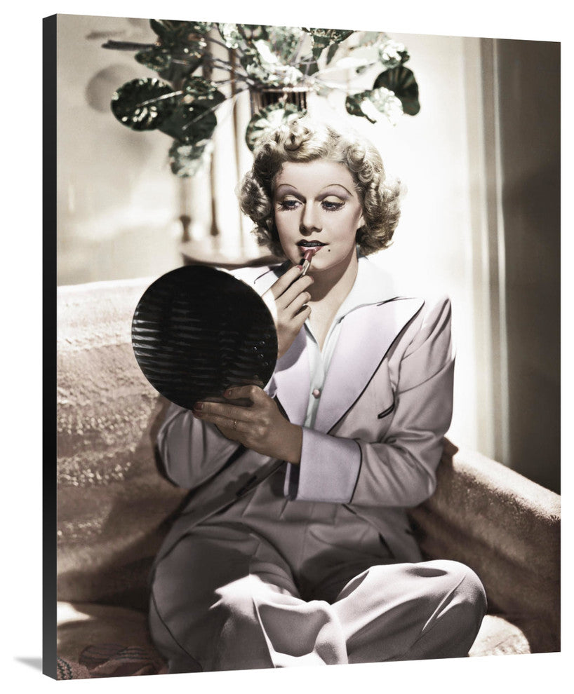 "Jean Harlow" Stretched Canvas Giclee by Hollywood Photo Archive, 32x40"