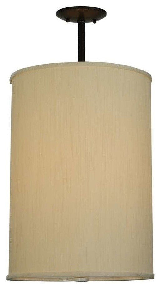 14.5W Cilindro Mystic Beige Textrene Pendant