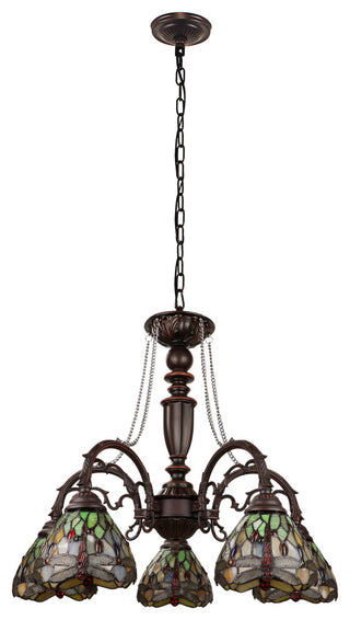 Anisoptera Purity 5-Light Large Chandelier 27" Wide