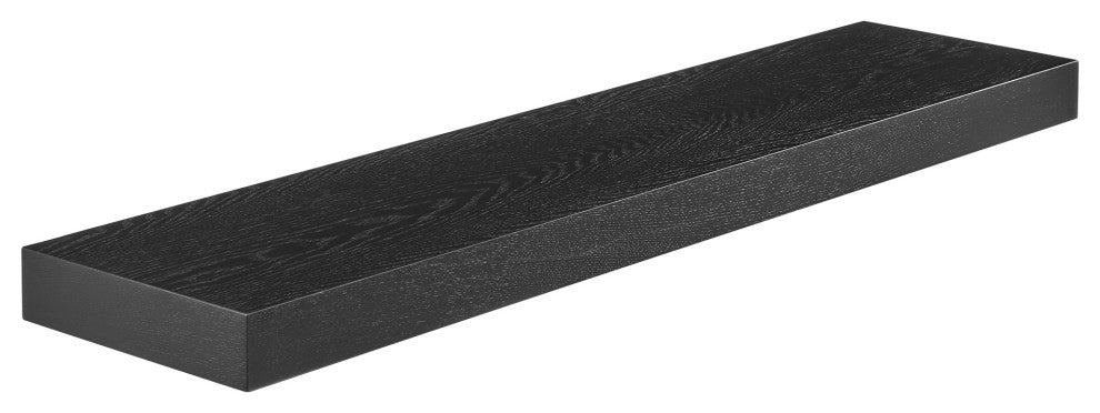 Barney Floating Shelf/Shelving, Black