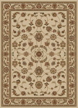 Radici Como 1596 Rug, Ivory, 3'3" X 4'11"