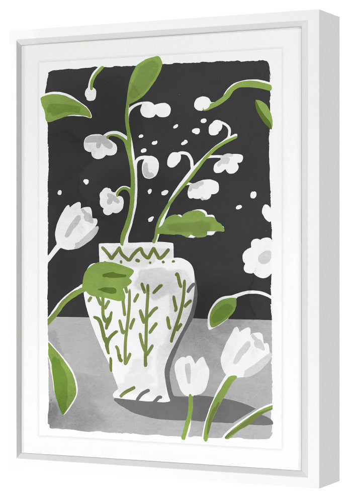 Peterloon Tall Fine Art Print, White, 40"x28"