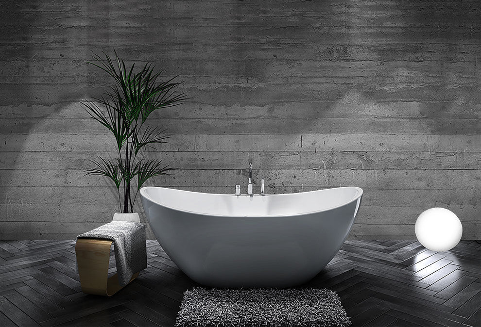 Turin-NF 69" Freestanding Tub No Faucet