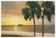 "Naples Sunset" Digital Paper Print by Diane Romanello, 50"x34"