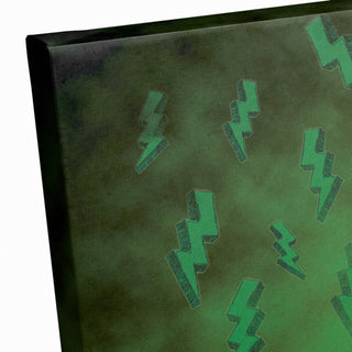 Rock n Rock Green 24x20 Canvas Wall Art