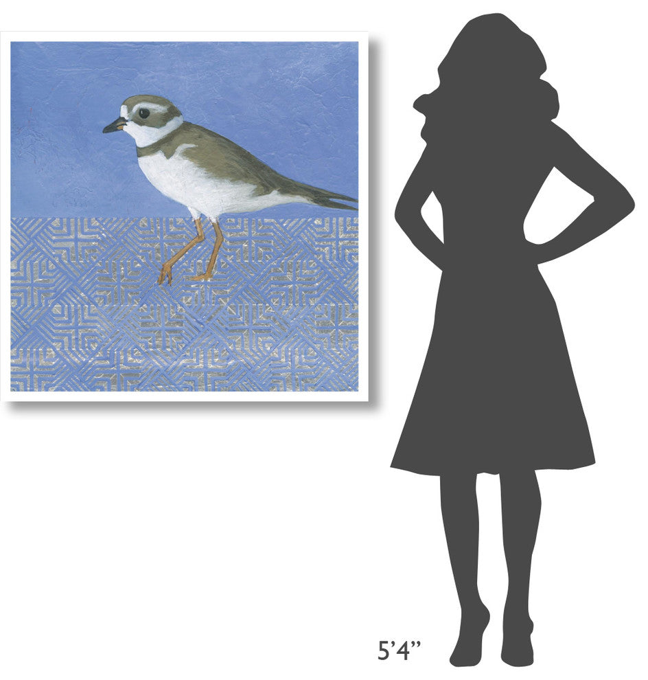 "Plover" Digital Paper Print by Kathrine Lovell, 38"x38"