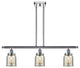 Innovations 916-3I-PC-G58-LED 3-Light Island Light, Polished Chrome