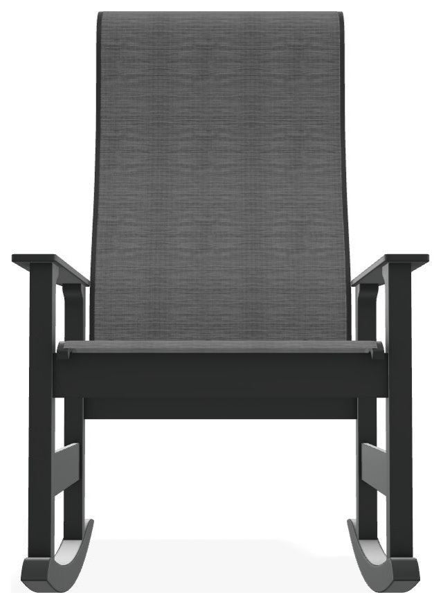 Leeward Sling Outdoor Supreme Rocker, Collect Charcoal/Graphite