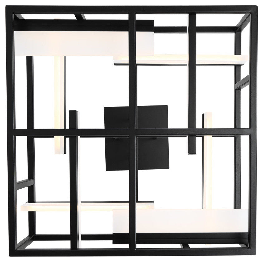 Memory 22" LED Pendant 3000K, Black
