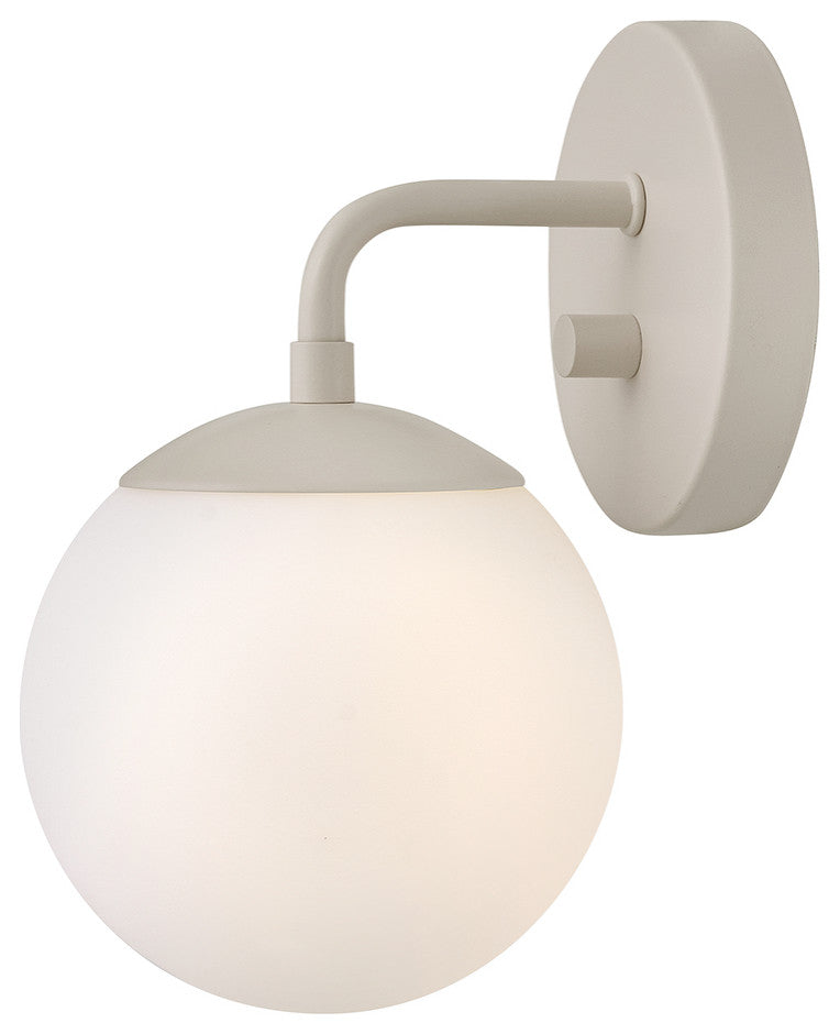 Lark Julep Medium Single Light Sconce, Light Taupe