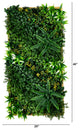 20in. x 40in. UV Resistant Hawaiian Islands Artificial Living Wall Art Panel