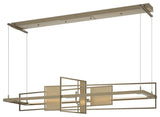 Summer LED Pendant, Soft Gold, Soft Gold, Standard Height