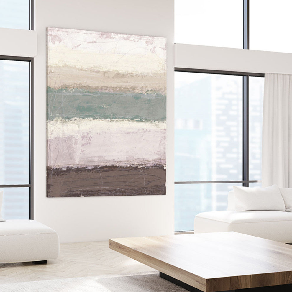 "Strata Horizon II" Fine Art Giant Canvas Print, 54"x72"