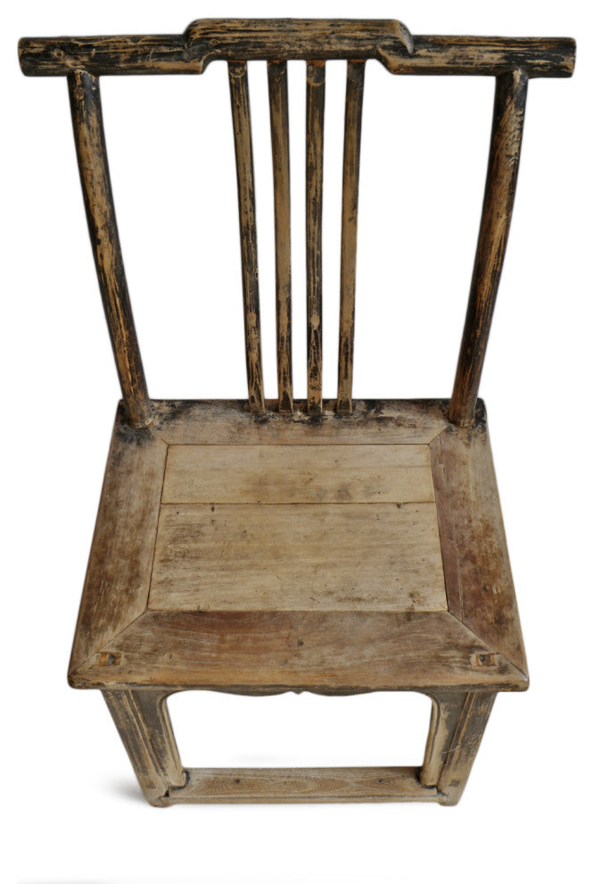 Consigned Elm Ming Chair