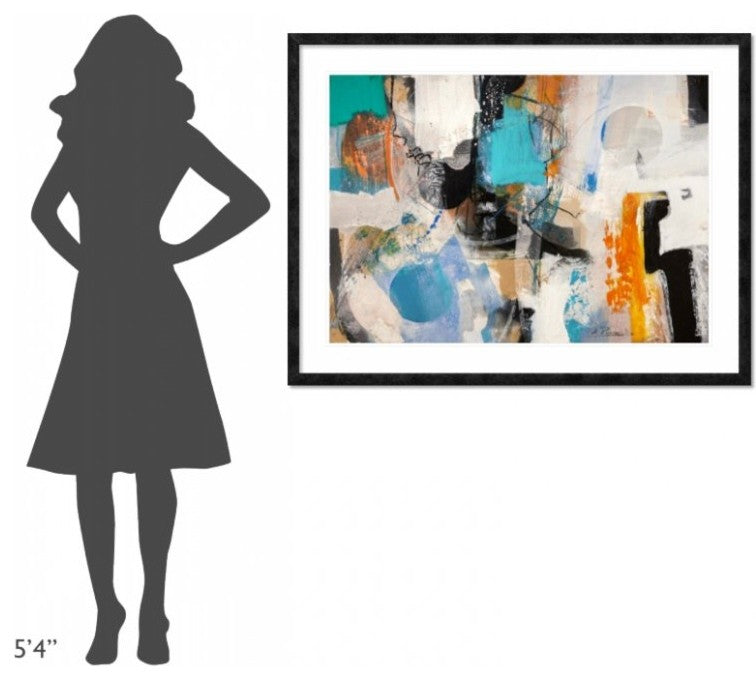 "Jewels" Framed Digital Print by Arthur Pima, 48x37"