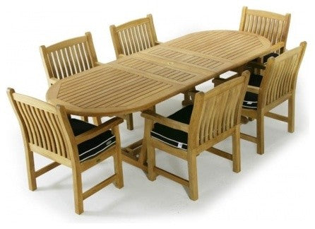 Montserrat 8' Oval Dining Table