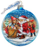 Christmas Ball Glass Ornament