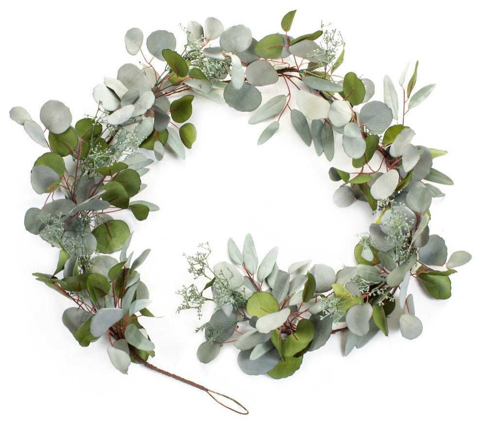 Eucalyptus Garland, 2-Piece Set